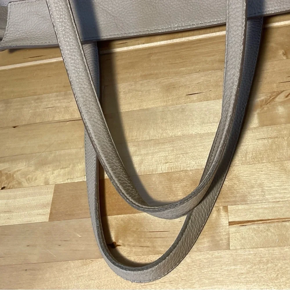 Salvatore Ferragamo Amy Large Leather Tote | Made in Italy
